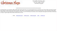 Desktop Screenshot of christmasplays.com
